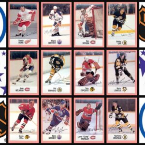 1988 Esso NHL Hockey Stickers Complete Set of 48