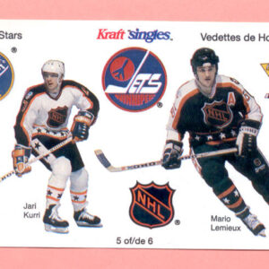 1989 Kraft Singles #5-Jari Kurri