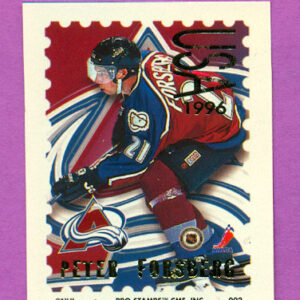 1996 Pro Stamps #2-Peter Forsberg