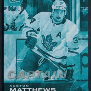 2021-22 Topps NOW Ice Parallel  #ASG-08- Auston Matthews 8 (1 of 10)