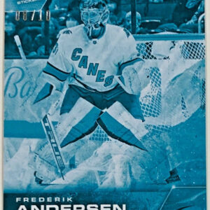 2021-22 Topps NOW Ice Parallel  #ASG-12- Frederik Andersen 2 (1 of 10)