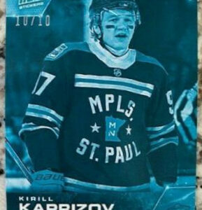 2021-22 Topps NOW Ice Parallel  #ASG-23- Kirill Kaprizov 3 (1 of 10)