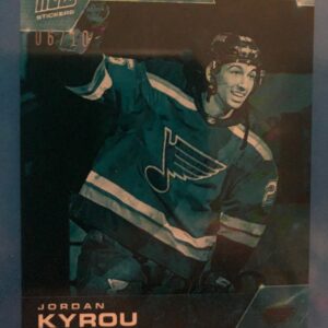 2021-22 Topps NOW Ice Parallel  #ASG-25- Jordan Kyrou 2 (1 of 10)
