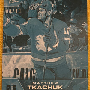 2021-22 Topps NOW Ice Parallel  #22NHL-4- Matthew Tkachuk 3 (1 of 10)