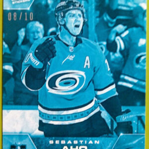 2021-22 Topps NOW Ice Parallel  #22NHL-5- Sebastian Aho 4 (1 of 10)