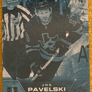 2021-22 Topps NOW Ice Parallel  #22NHL-10- Joe Pavelski 7 (1 of 10)