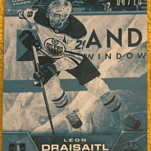 2021-22 Topps NOW Ice Parallel  #22NHL-12- Leon Draisaitl 6 (1 of 10)