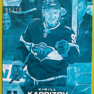 2021-22 Topps NOW Ice Parallel  #22NHL-17- Kirill Kaprizov 8 (1 of 10)