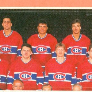 1987 Vachon Canadiens #2- Claude Lemieux