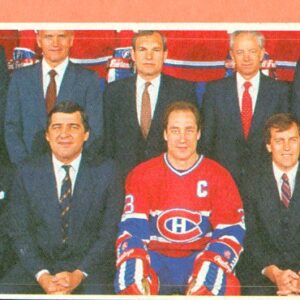 1987 Vachon Canadiens #5- Bob Gainey