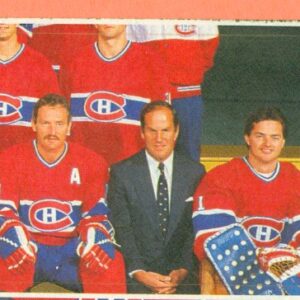 1987 Vachon Canadiens #6- Larry Robinson