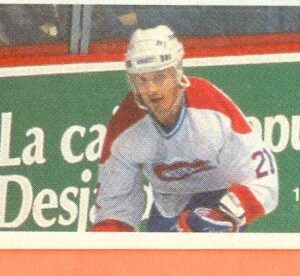 1987 Vachon Canadiens #15- Guy Carbonneau