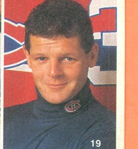1987 Vachon Canadiens #19- Chris Nilan