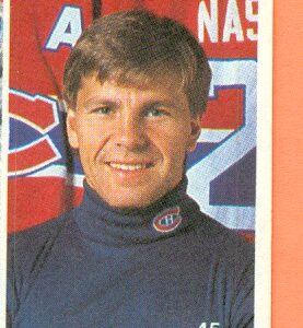 1987 Vachon Canadiens #45- Mats Naslund