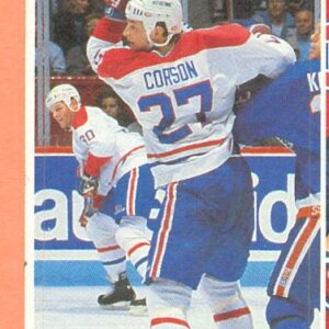 1987 Vachon Canadiens #50- Shayne Corson