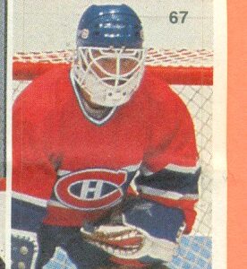 1987 Vachon Canadiens #67- Brian Hayward