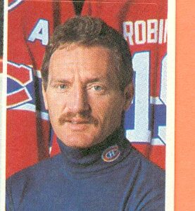 1987 Vachon Canadiens #72- Larry Robinson