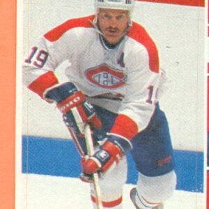 1987 Vachon Canadiens #73- Larry Robinson