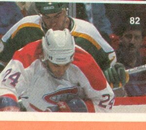 1987 Vachon Canadiens #82- Chris Chelios