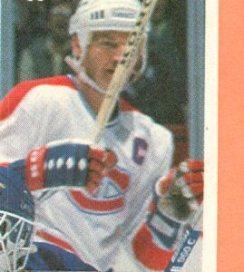 1987 Vachon Canadiens #88- Larry Robinson