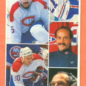 1987 Vachon Canadiens Panel #10 (6563)