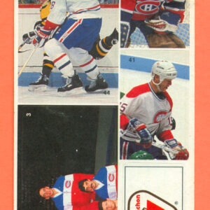 1987 Vachon Canadiens Panel #14 (4467)