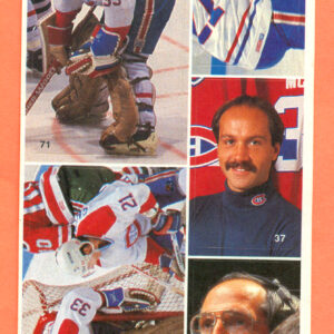 1987 Vachon Canadiens Panel #26 (7163)