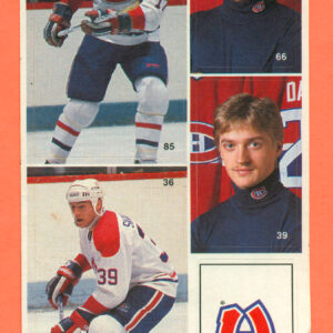 1987 Vachon Canadiens Panel #27 (8566)
