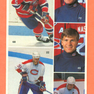 1987 Vachon Canadiens Panel #30 (6872)