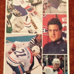 1987 Vachon Canadiens Panel #36 (5883)