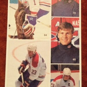 1987 Vachon Canadiens Panel #40 (6472)