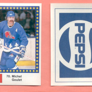 1989 Semic Sweden #70-Michel Goulet