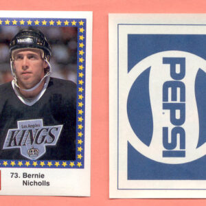 1989 Semic Sweden #73-Bernie Nicholls