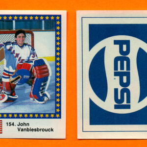 1989 Semic Sweden #154-John Vanbiesbrouck