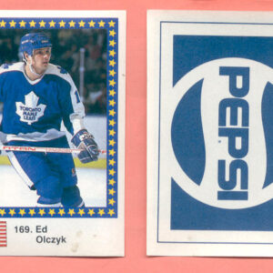 1989 Semic Sweden #169-Ed Olczyk