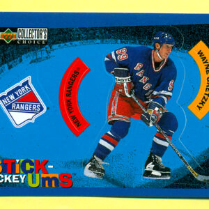 1997 Stick'Ums Upper Deck Collector's Choice  #1-Wayne Gretzky