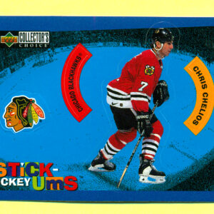 1997 Stick'Ums Upper Deck Collector's Choice  #7-Chris Chelios