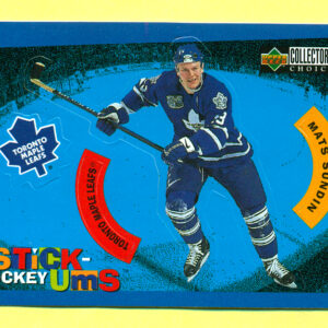 1997 Stick'Ums Upper Deck Collector's Choice  #17-Mats Sundin