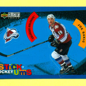 1997 Stick'Ums Upper Deck Collector's Choice  #19-Joe Sakic