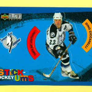 1997 Stick'Ums Upper Deck Collector's Choice  #22-Dino Ciccarelli