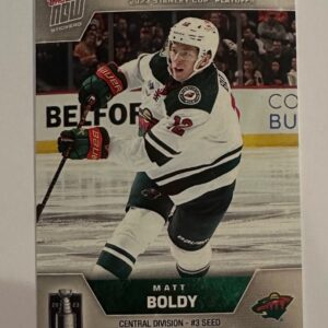 2022-23 TOPPS NOW  #23NHL-26- Matt Boldy 3 (1 of 76)