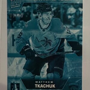 2022-23 Topps NOW Ice Parallel  #23NHL-05- Matthew Tkachuk 7 (1 of 10)