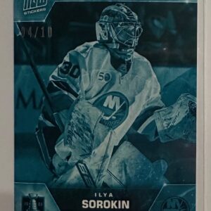 2022-23 Topps NOW Ice Parallel  #23NHL-09- Ilya Sorokin 3 (1 of 10)