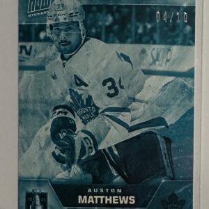 2022-23 Topps NOW Ice Parallel  #23NHL-16- Auston Matthews 5 (1 of 10)