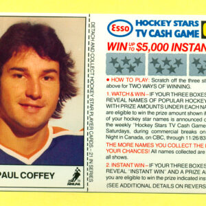 1983 Esso Cards #5-Paul Coffey
