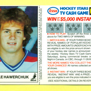 1983 Esso Cards #9-Dale Hawerchuk