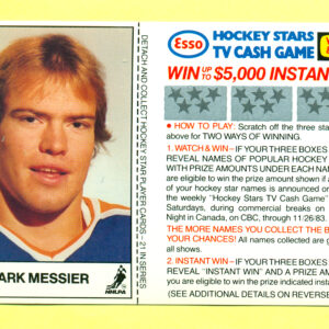 1983 Esso Cards #13-Mark Messier