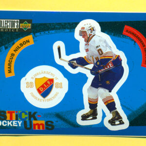 1997 Stick'Ums Upper Deck Collector's Choice Sweden  #2-Marcus Nilson