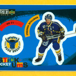 1997 Stick'Ums Upper Deck Collector's Choice Sweden  #5-Fredrik Stillman