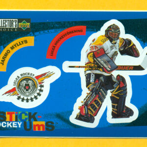 1997 Stick'Ums Upper Deck Collector's Choice Sweden  #7-Jarmo Myllys